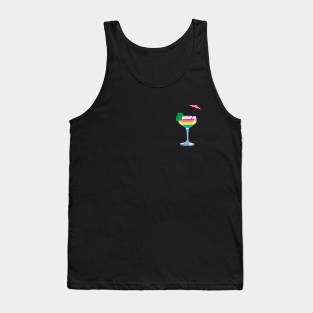 Pansexual cocktail #2 Tank Top by gaypompeii
